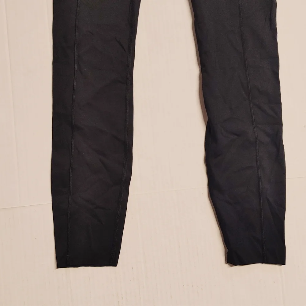 lululemon athletica Black Leggings with Purple Skull Graphic